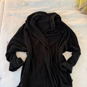 Urban Outfitters Hooded Black Cardigan